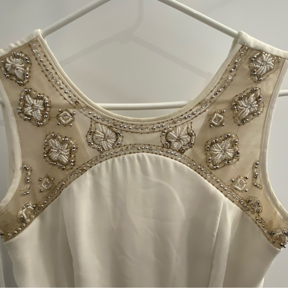 City Triangles size 7 white dress - Picture 1 of 4